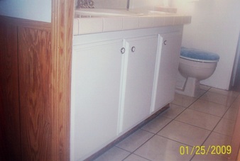 Bathroom Cabinet Installation - After