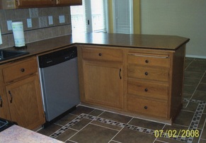 Kitchen Flooring - After