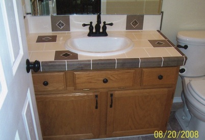 Bathroom sink remodel